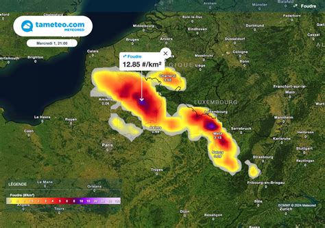 M T O Alerte Aux Orages Violents Et La Gr Le Au Cours Des