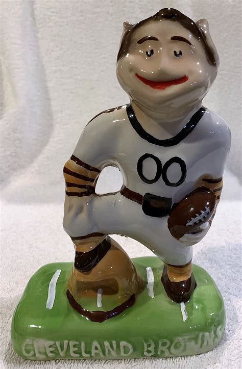 Lot Detail - 50's CLEVELAND BROWNS MASCOT BANK