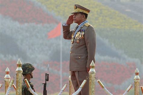 Myanmar Army Chief Vows To Uphold Democratic Transition