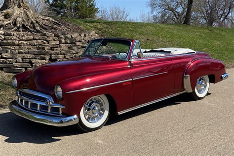 261 Powered 1949 Chevrolet Styleline Deluxe Convertible 5 Speed For