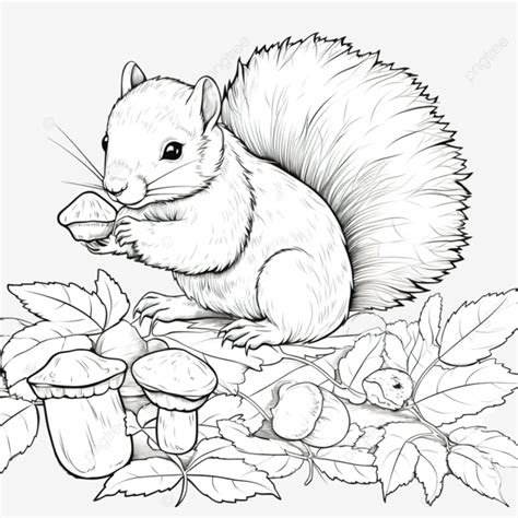 Dibujo A Lápiz De Dibujos Animados De Bellota Estilo De Animal Y Planta ...