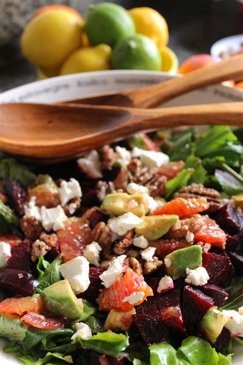 Arugula Beet And Blood Orange Salad