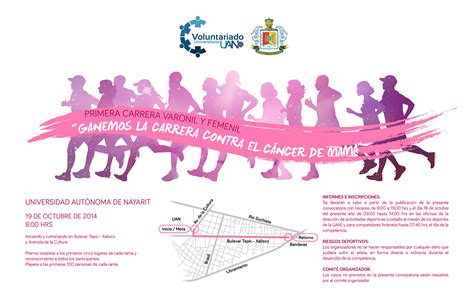 Convocatoria Carrera Contra El C Ncer De Mama