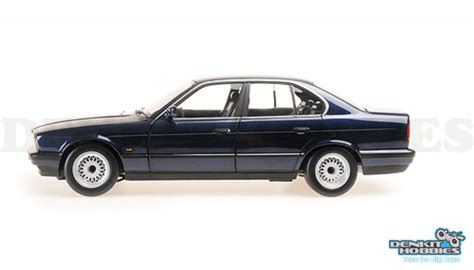 BMW 535I E34 1988 BLUE METALLIC 1 18 MINICHAMPS Denkit Hobbies