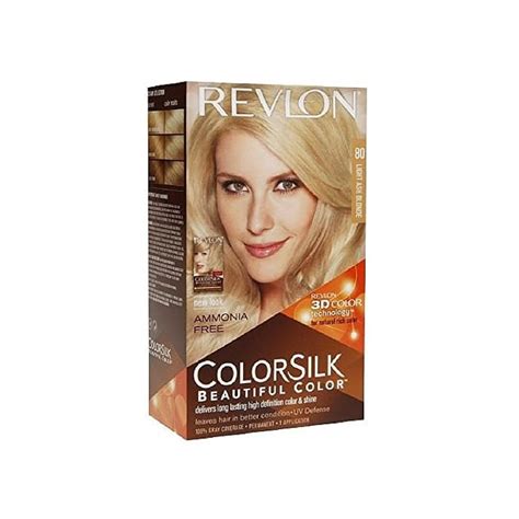 Buy Revlon Colorsilk Hair Color Light Ash Blonde Each Pack Of