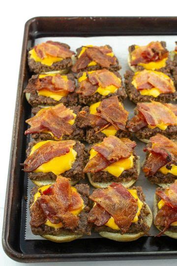 Easy Bacon Cheeseburger Sliders Must Love Home