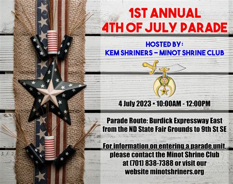 Minot Shrine Club Hosts 4th of July Parade in Minot | 910 AM KCJB