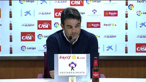 Rueda De Prensa De Alberto Toril Tras El Ud Almer A Vs Elche Cf