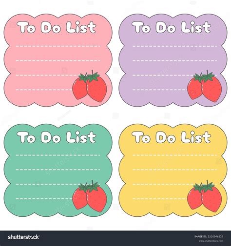 Cute Sticky Note Clip Art