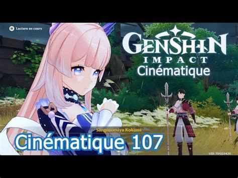 Genshin Impact Cin Matique Sangonomiya Kokomi Histoire Hd Fr