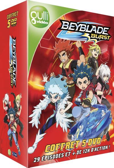 Beyblade Coffret Beyblade Burst Saison 1 Volumes 5 à 9 Dvd Dvd Zone 2 Katsuhito Akiyama