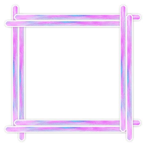 Quadro Abstrato Azul Rosa Png Fronteira Rosa Quadro Rosa Imagem Png