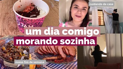 ROTINA MORANDO SOZINHA UM DIA COMIGO MORANDO SOZINHA YouTube