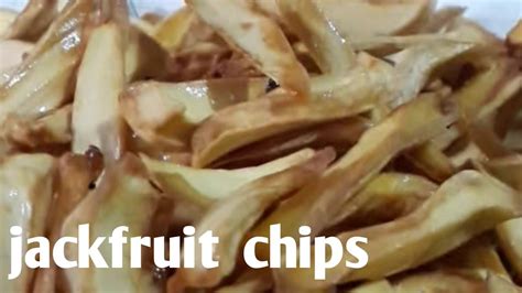 Crispy Jackfruit Chips Or Fry For Evening Royal Chef Youtube