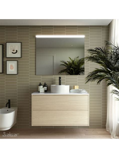 Mueble baño completo Salgar Optimus 1000 lavabo redondo Compra web