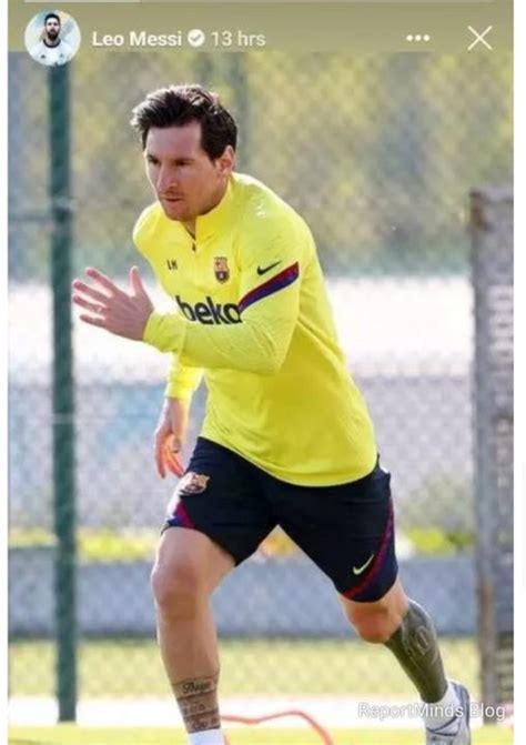 Lionel Messi Now Looks Different After Shaving Off His Beard (Photos)