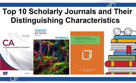 Top 10 Scientific Journals and Their Distinguishing Characteristics ...