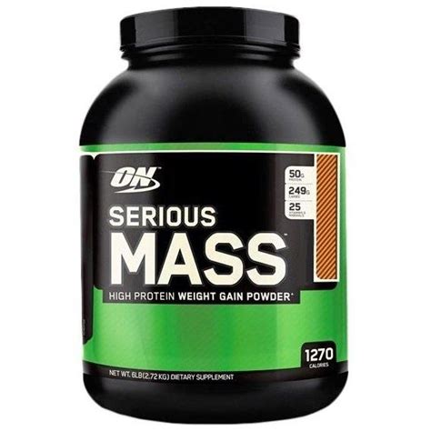 Гейнер Optimum Nutrition Serious Mass 2727 г 8 порцій Chocolate • Краща ...