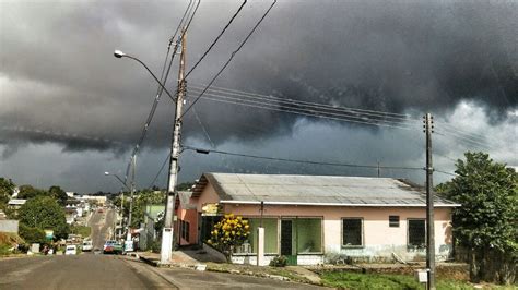 Terça feira 23 tem tempo nublado nuvens carregadas prevê Sipam