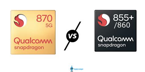 Qualcomm Snapdragon 870 vs Snapdragon 860/855+, SD888 & SD865 ...