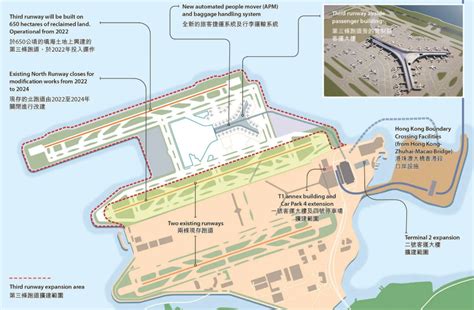 Hong Kongs Three Runway Airport System To Be Completed By End Of 2024