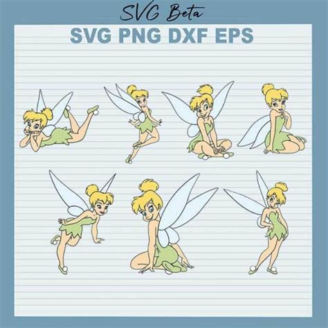 Disney Tinkerbell Bundle SVG Peter Pan SVG Swings SVG Tinkerbell