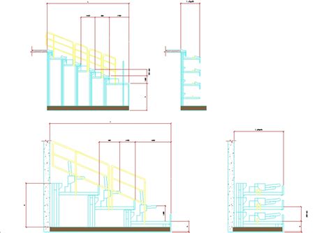 Detalle De Gradas En AutoCAD Descargar CAD 46 93 KB Bibliocad