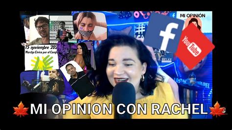 Mi Opinion Con Rachel Liveyunior Y La Manifestaci N En El Ntv Cubano