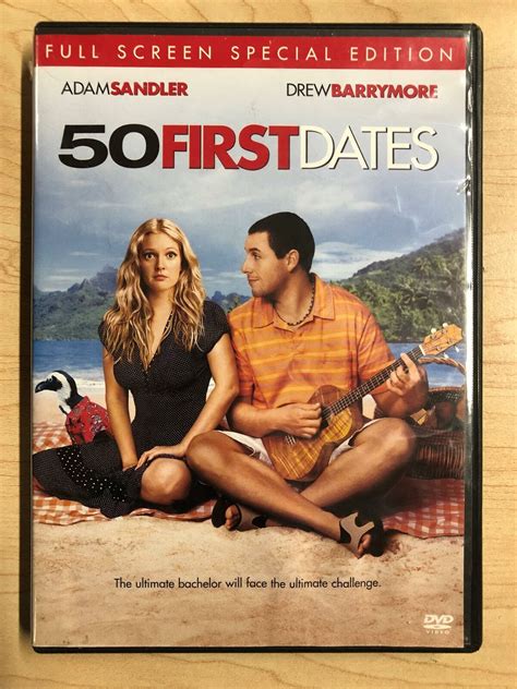 50 First Dates Dvd 2004 Special Edition Full Frame J0806