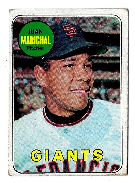 Lot Detail Juan Marichal Hof Topps Baseball Card