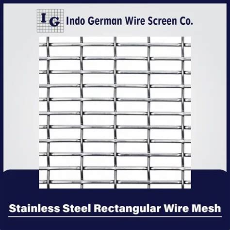 Ss Stainless Steel Rectangular Wire Mesh At Best Price In Mumbai