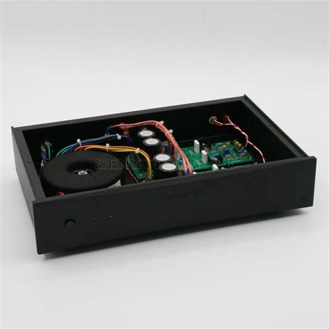 Finished Black Nap Hifi Stereo Power Amplifier W W Audio Sound