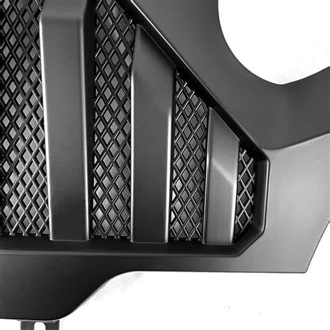 DIBON AUTO Matte Black Grille For Jeep Wrangler TJ Gladiator Vader