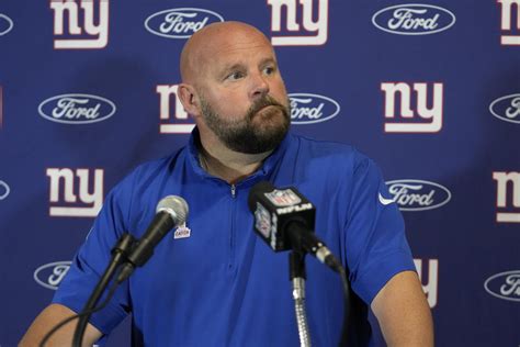 Giants Coach Brian Dabolls Homecoming To Buffalo Marred By Injuries