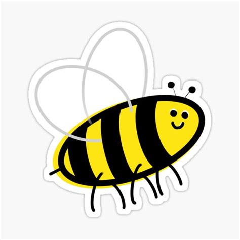 Bumblebee Sticker For Sale By Diabumblebee Redbubble