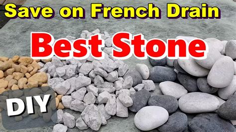 What Is The Best Stone For French Drain YouTube