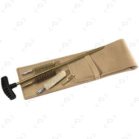 Trousse De Nettoyage Pour Armes De Poing Avec Baguette Laiton MEGALINE