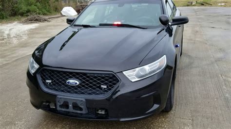 Ford Taurus Police Interceptor Police Lights Sound Off Signal YouTube