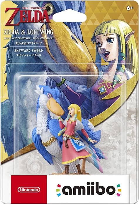 Nintendo Amiibo Zelda Loftwing La Leyenda De Zelda Skyward Espada Hd