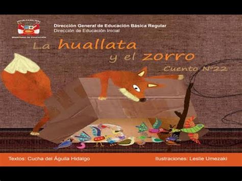 CUENTO LA HUALLATA Y EL ZORRO RECURSOS APRENDO EN CASA INICIAL