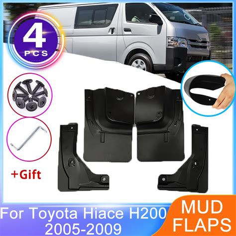 Car Mudflaps For Toyota Hiace H Front Rear Mudguards New