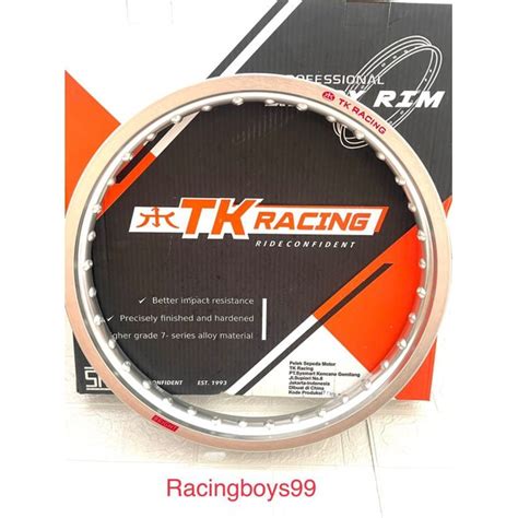 Jual Velg Ring Tk Racing Lebar Silver Velg Almunium Ring