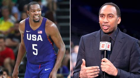 Nba Stephen A Smith Feud With Kevin Durant Tokyo Olympics