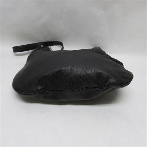 Marc Jacobs Black Leather Hobo Bag