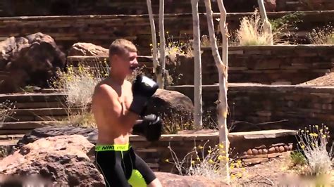 Blonde Twink Boxer Leonardo Accosi