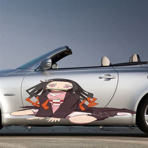 Anime Girl Car Wrap, Anime Car Vinyl Decal, Anime Girl Car Sticker ...