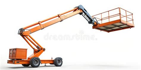 Articulated Boom Lift Aerial Platform Lift Telescopic Ai Generated