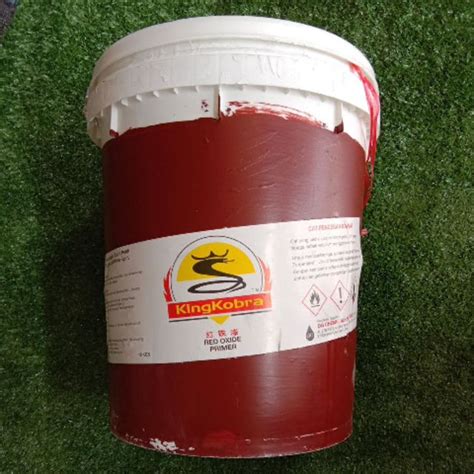 16kg King Kobra Red Oxide Primer Shopee Malaysia