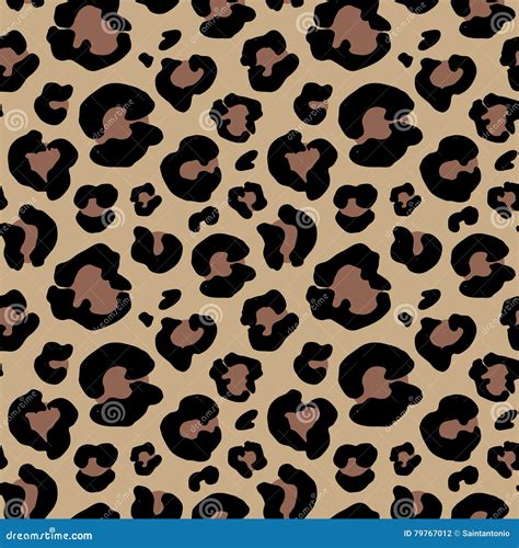 Leopard Skin Pattern Background Royalty-Free Stock Photo