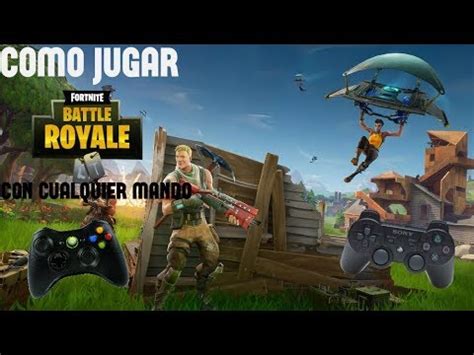 Como Jugar Fortnite Con Cualquier Mando Generico O Gamepad Youtube